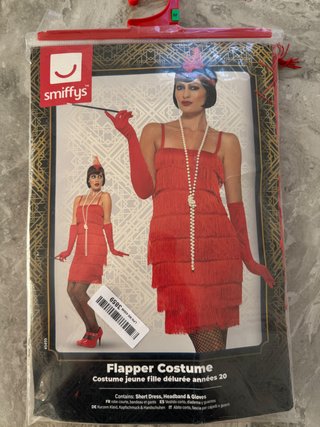 Disfraz Flapper Años 20 Talla M