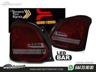 PILOTOS LED BAR DINAMICOS PARA SUZUKI SWIFT 2017--