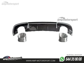 DIFUSOR TRASERO AUDI A3 8V SEDAN LOOK RS