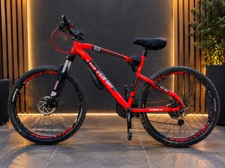 Bicicleta Montaña Adulto Roja