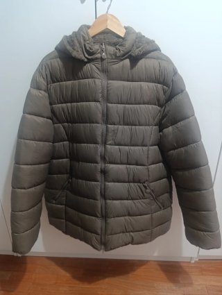 Chaquetón reversible marrón