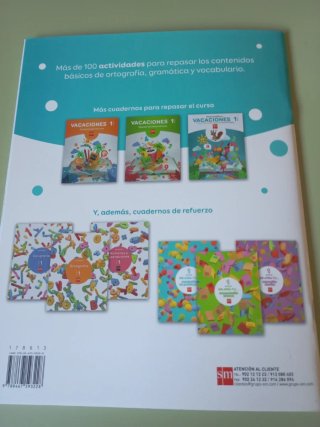 Libro de repaso de primero de primaria. SM