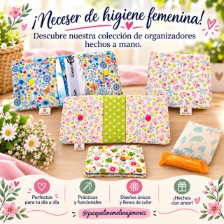 Neceser Organizador femenino Hecho a Mano