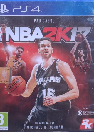 NBA 2K17 PS4 Pau Gasol