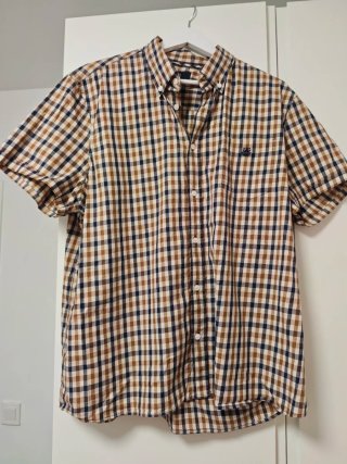Camisa Aquascutum a cuadros XXXL