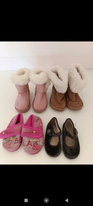 Lote de 3 pares de calzado infantil