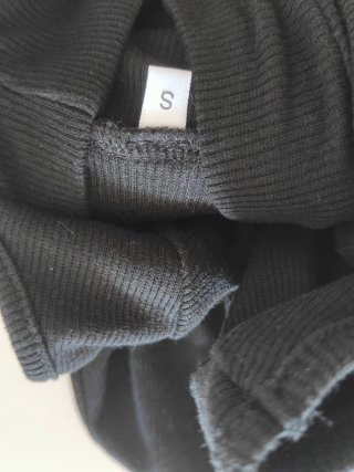 Body Negro SUCHCUTE con Cuello Alto