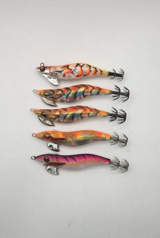 Set de 5 Jibioneras Eging Daiwa 2.5