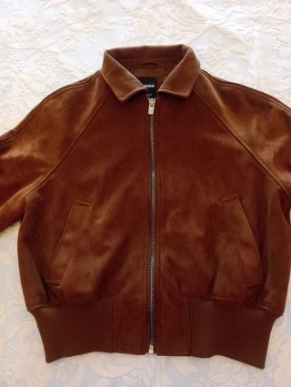 Chaqueta Bomber Bershka Marrón