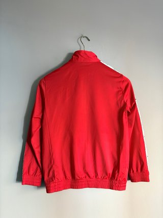 Champion Red Track Jacket with Logo Tape