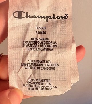 Champion Red Track Jacket with Logo Tape