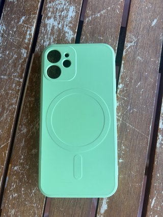 Custodia iPhone 12 mini verde MagSafe