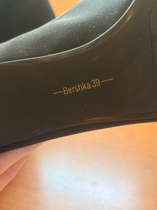 Botines de tacón Bershka