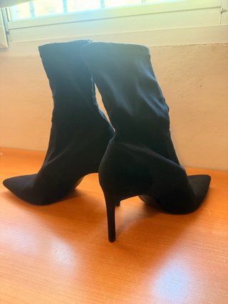 Botines de tacón Bershka