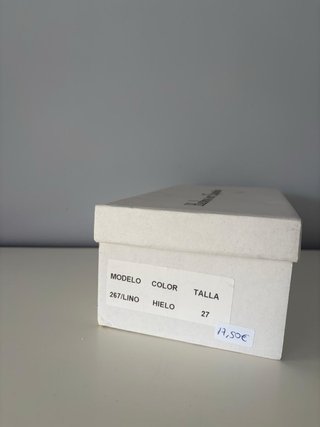 Niño ceremonia: pantalones (4 años). Zapatos (27)