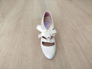 Zapatos de Novia Blanco Shoes Design Talla 37