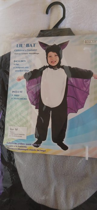 Disfraz Murciélago Lil' Bat Talla M