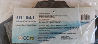 Disfraz Murciélago Lil' Bat Talla M