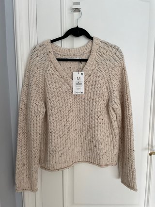 Jersey Stradivarius Beige Talla M. OFERTA!!