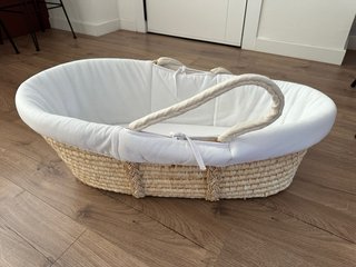Moisés de Mimbre para Bebé