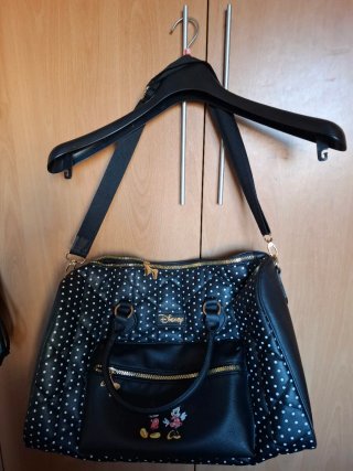 Mochila de Bebé Disney Negra