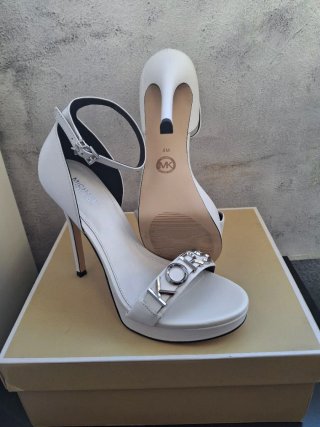 Zapatos Michael Kors Piel Talla 38.5 Novia