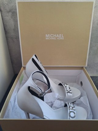Zapatos Michael Kors Piel Talla 38.5 Novia
