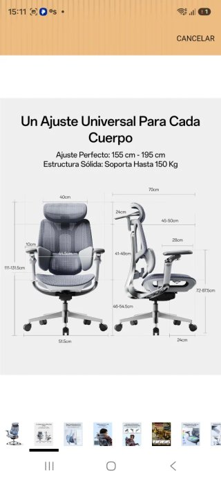 Silla Ergonómica Hbada E3 Pro Edición 2026