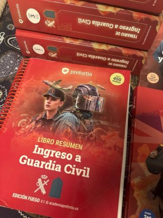 Temario completo Prefortia edicion fuego