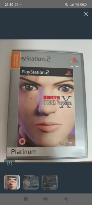 Resident Evil Code: Veronica X (PS2)