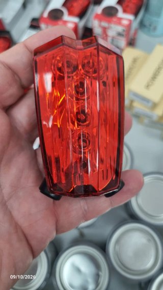 Intermitentes LED rojos para bicicleta