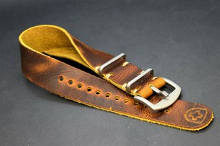 Correa NATO Cuero Genuino - Panerai, Omega