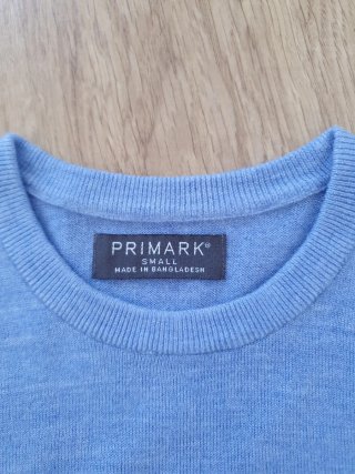 Jersey Azul Primark Talla S