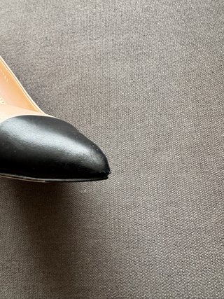 Zapatos Chanel Talla 38 Rosa y Negro