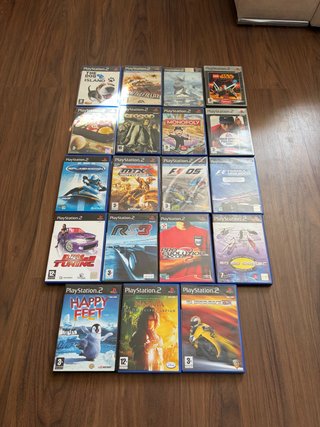 Lote de 20 Juegos para PlayStation 2 (PS2)