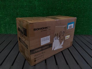 SONGMICS Caja Relojes 12 Compartimentos JWB012B03