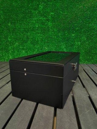 SONGMICS Caja Relojes 12 Compartimentos JWB012B03
