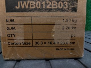 SONGMICS Caja Relojes 12 Compartimentos JWB012B03