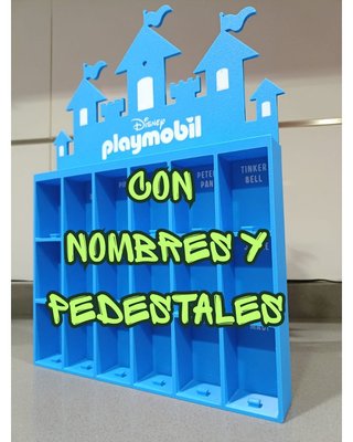 Expositor Playmobil Disney Kinder CON NOMBRES