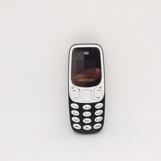 Mini telefono L8STAR nero/bianco
