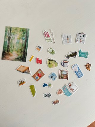 Stickers personalizados y pegatinas troqueladas