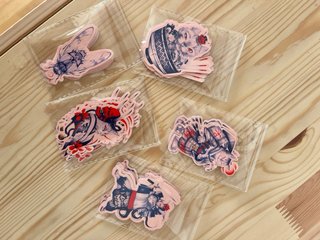Stickers personalizados y pegatinas troqueladas