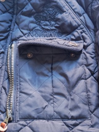 Chaqueta Geographical Norway acolchada azul