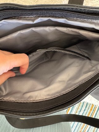Bolso tote Harvest negro para portátil