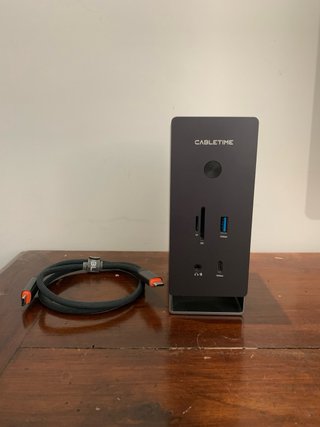 Docking Station USB-C Cabletime 16-in-1