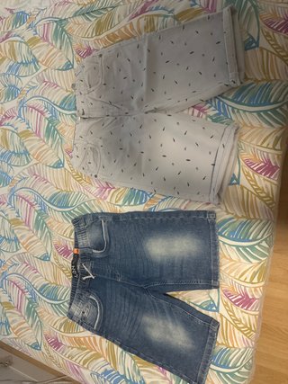 Lote de 2 Pantalones Cortos de Niño, talla 12