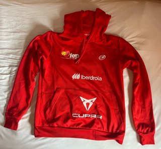 Sudadera Bullpadel mujer M Roja