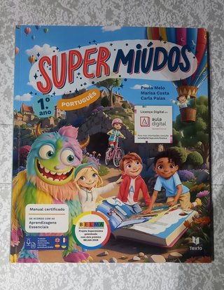 Livro escolar - Português 1.o ano - Supermiúdos