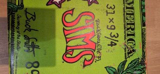 Skate Sims Buck Smith 1989 vintage coleccionista