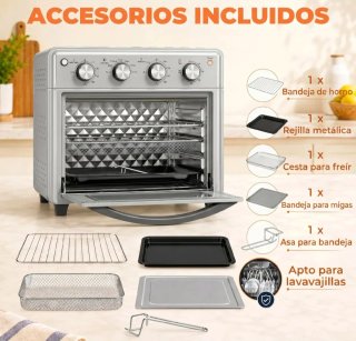 Horno Eléctrico Sobremesa 30L 1600W